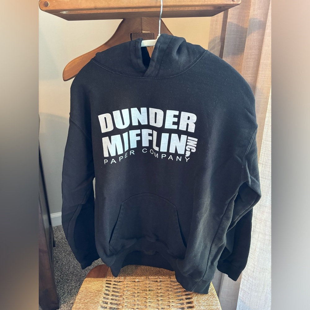 Dunder Mifflin black hoodie